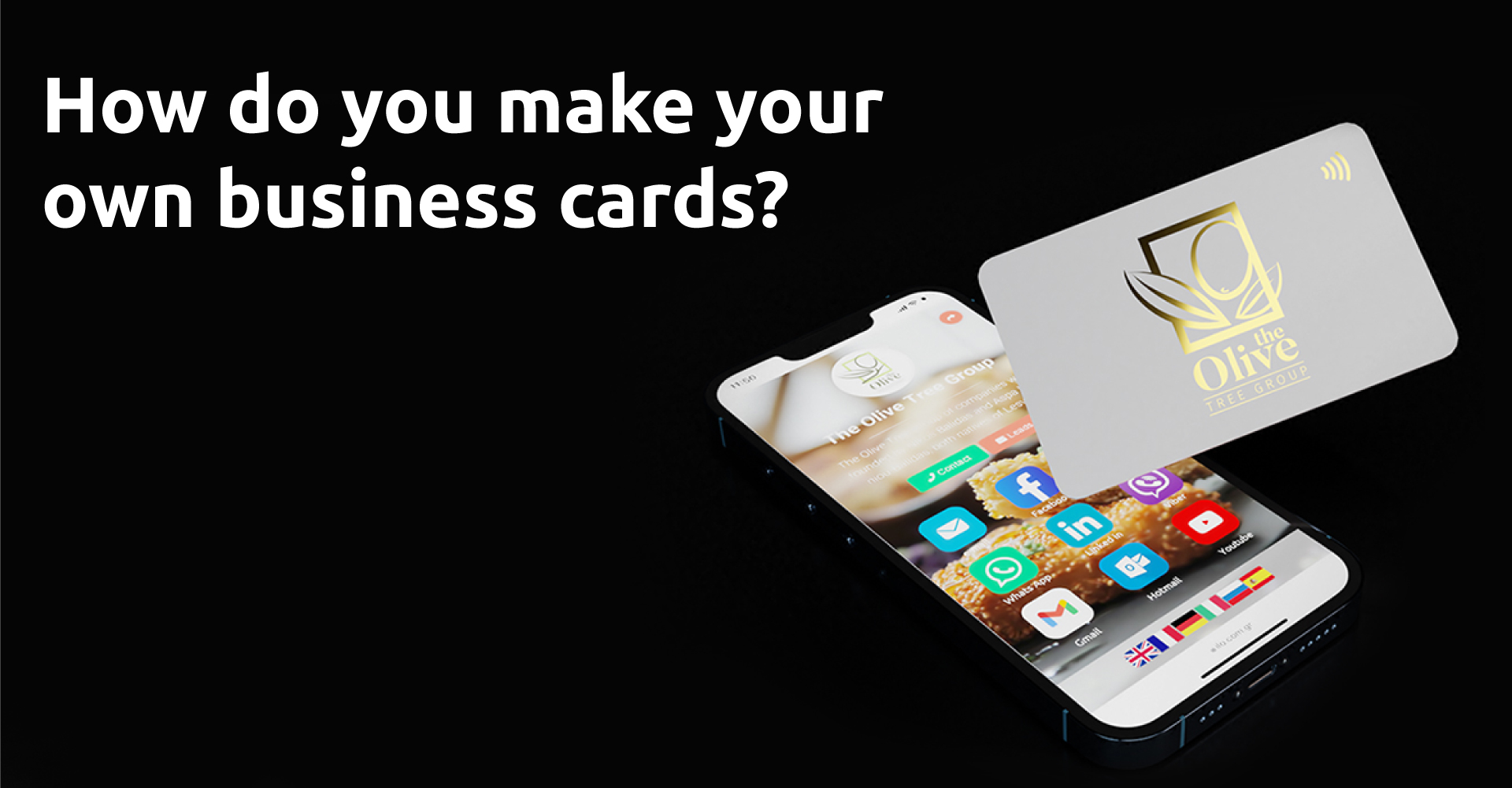 Πως να φτιάξετε τη δική σας επαγγελματική κάρτα/ How to make your own business card