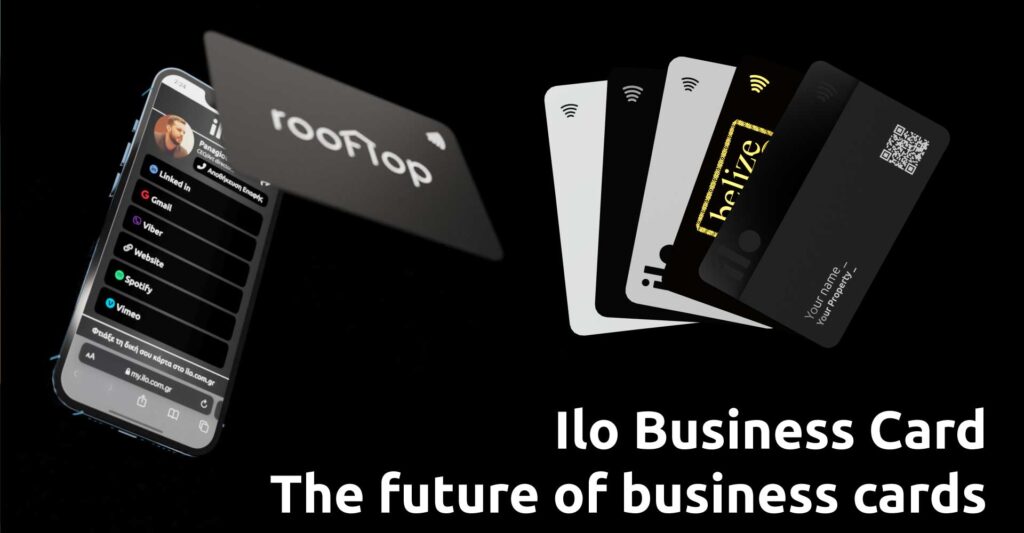 ilo business card - The future of business cards