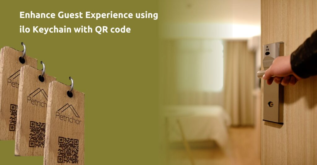 Enhance guest experience using ilo keychain with QR code/ Μπρελόκ για ενοικιαζόμενα δωμάτια με κωδικό QR: Ενίσχυση της εμπειρίας φιλοξενία