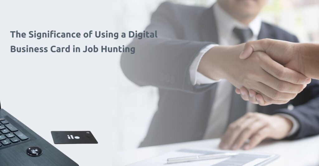 The Significance of Using a Digital Business Card in Job Hunting / Πώς βοηθούν οι ψηφιακές επαγγελματικές κάρτες στην αναζήτηση εργασίας